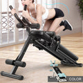 SINGES Multifunctional Sit Up Bench, Incline Decline Bench with LCD Display Workout Full Body for Home Gym, Sit Abdominal Bench Fitness Board Abdominal Exercise Equipment, Suitable Men and Women,Black