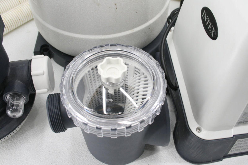 see notes intex 26645eg sx2100 krystal clear sand filter pump 12in