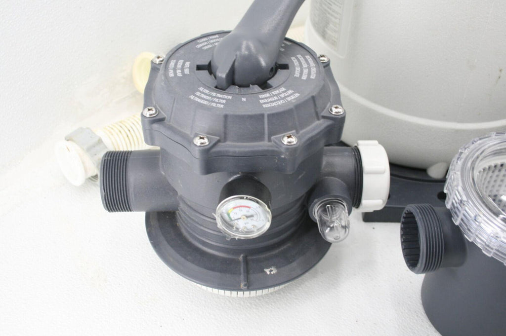 see notes intex 26645eg sx2100 krystal clear sand filter pump 12in