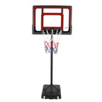 Balight 1269 Pro Court Height Adjustable Portable Basketball System, 33 Inch Backboard