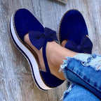 Ladies Plus Sze Butterfly Shoes
