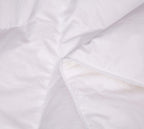 Deluxe Box Stitched 600 Fill Power White Down Comforter, 300TC Cotton, Level 3 Extra Weight Twin