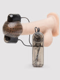 Dual Power Vibrating Penis Head Sleeve, Black