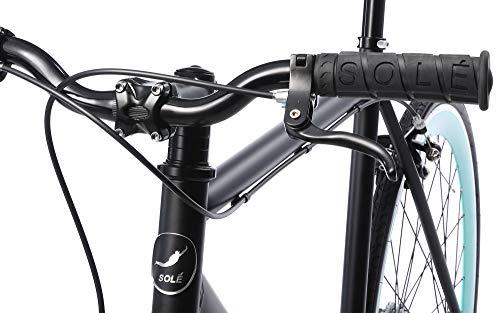 Single Speed Fixed Gear Bicycle by Solé Bicycles- Foamside