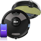 Shark AI Ultra 2in1 Robot Vacuum &amp; Mop with Sonic Mopping, Matrix Clean, Home Mapping, CleanEdge Technology, for Pet Hair, Wifi, Works with Alexa, Black/Mocha (RV2620WD)