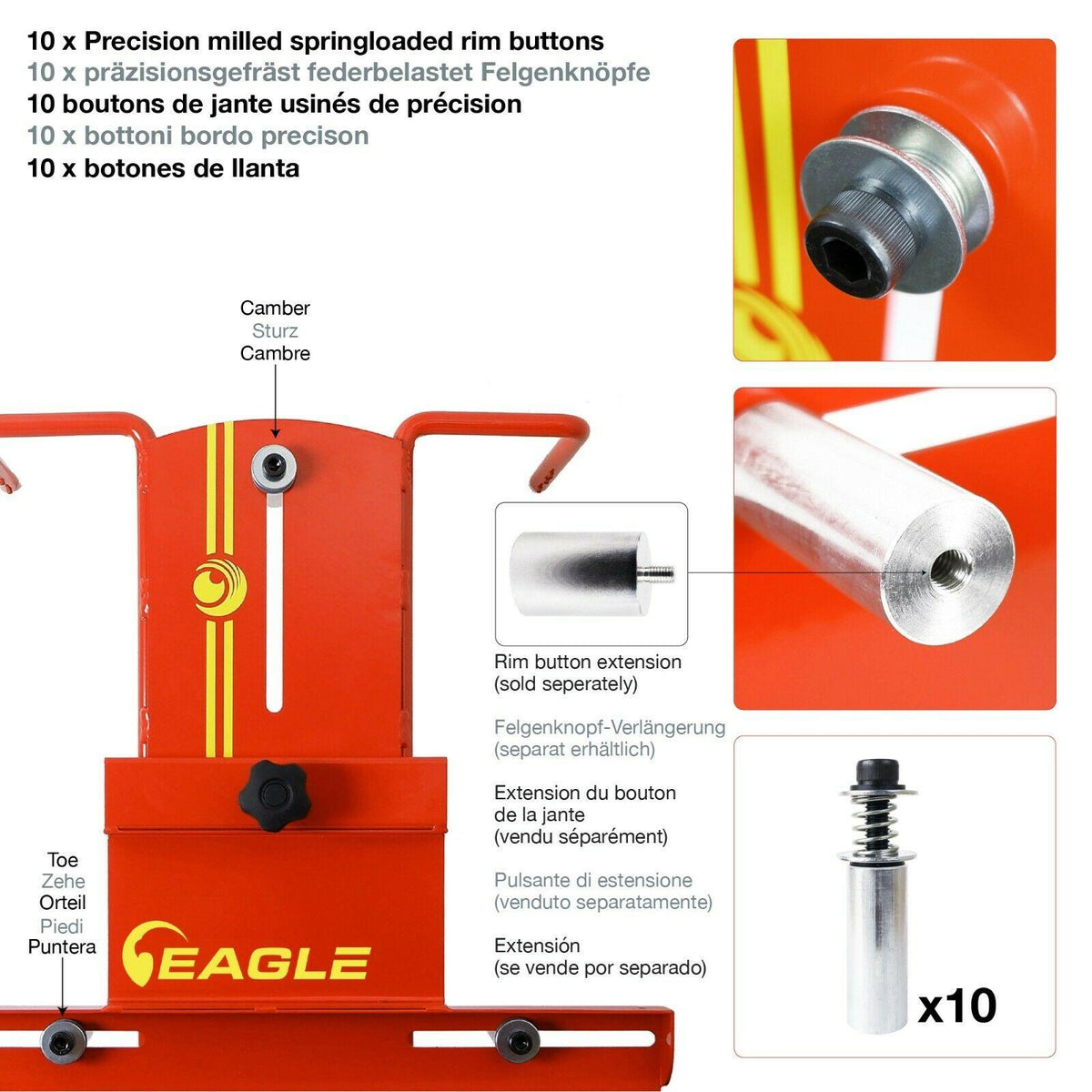 SharkEye Falcon LC4WLA 4 Wheel Laser Aligner