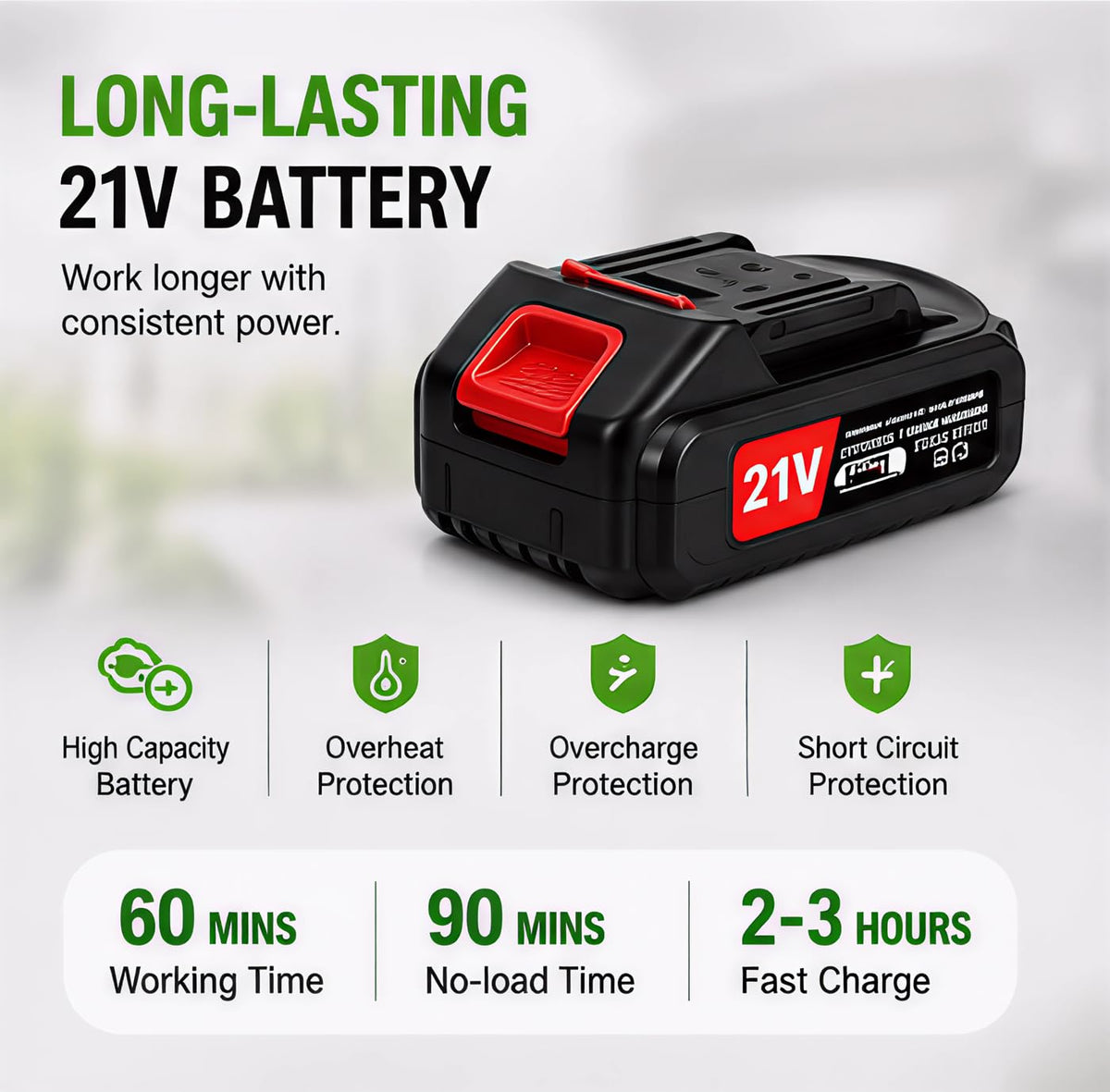 Cordless Weed Wacker with 2 Batteries, Lightweight 21V Weed Trimmer with Wheels, Electric Grass Trimmer, Adjustable Shaft Lawn Tool for Small Yard Tight Spaces