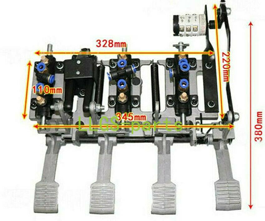 Tire Changer Machine Steel Frame 4 Pedal Air Pneumatic Valve&Switch Control Par