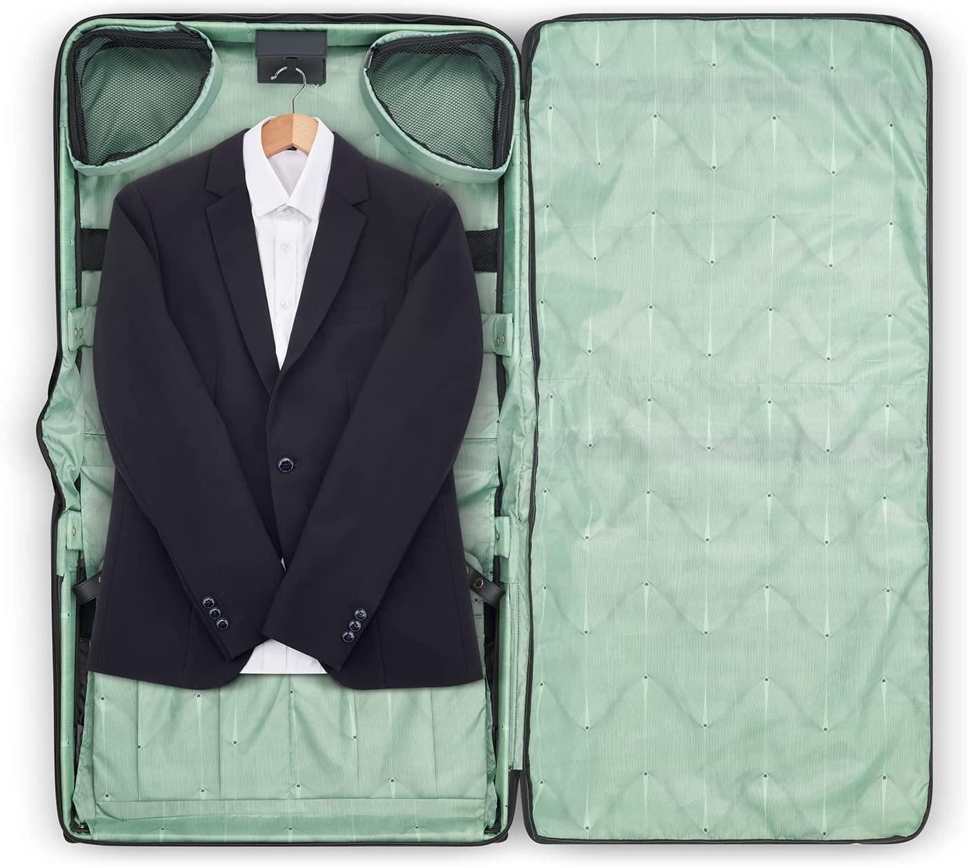 Sky Max 2.0 Two Wheel Garment Bag, Black