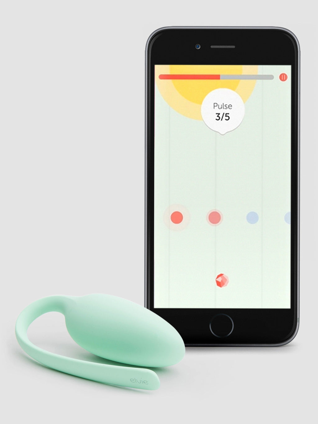 Elvie App Controlled Pelvic Floor Trainer, Green
