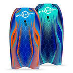 Wavestorm-42.5in Performance Foam Bodyboard with Sector Fin Channel Bottom | Bodyboard for Beginners and All Surfing Levels | Co