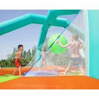 H2OGO!  H2OGO! 53384E Dodge and Drench 14.75 x 14.75 x 8.75 Foot Kids Inflatable Large Outdoor Play Bounce House Game and Water