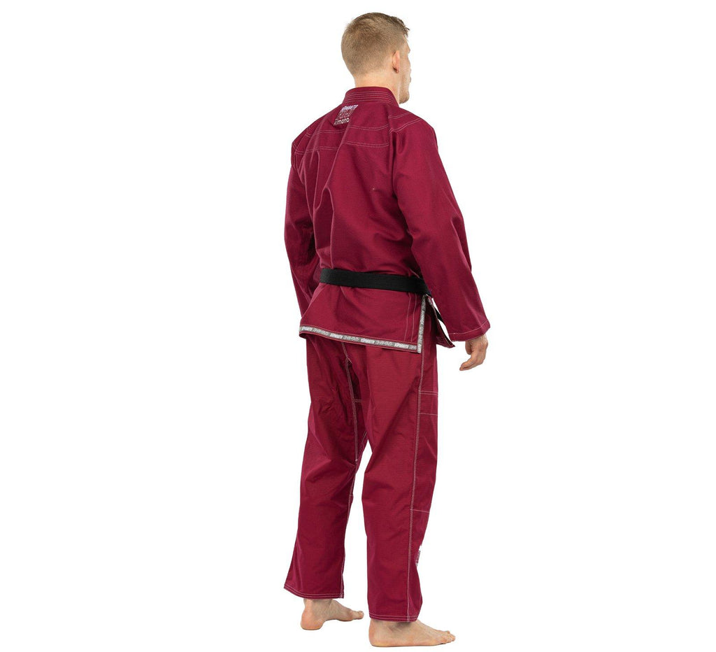 Fuji Suparaito Superlite Brazilian Jiu Jitsu Gi - Burgundy (A5)