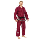 Fuji Suparaito Superlite Brazilian Jiu Jitsu Gi - Burgundy (A5)