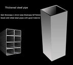 Multi-Function Parallel Single Bars Dip Station Chin Up Power Tower Rack Pull Up Weight Stand Bar Raise White