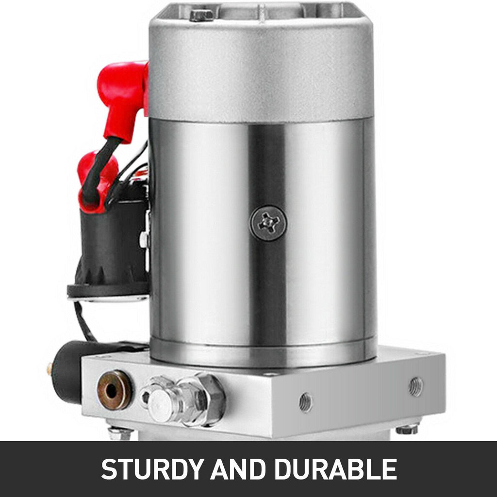 10 Quart Single Acting Hydraulic Pump Dump Trailer Reservoir Crane Repair