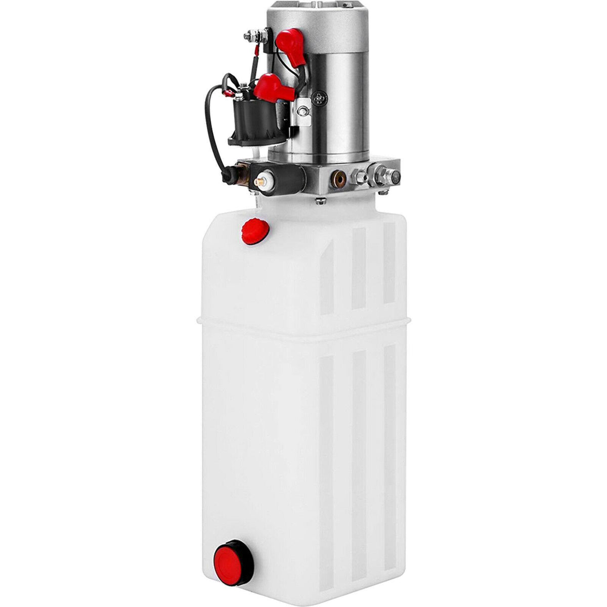 10 Quart Single Acting Hydraulic Pump Dump Trailer Reservoir Crane Repair