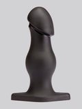 Doc Johnson Titanmen The Rumpy Smooth Butt Plug 6.5 Inch, Black