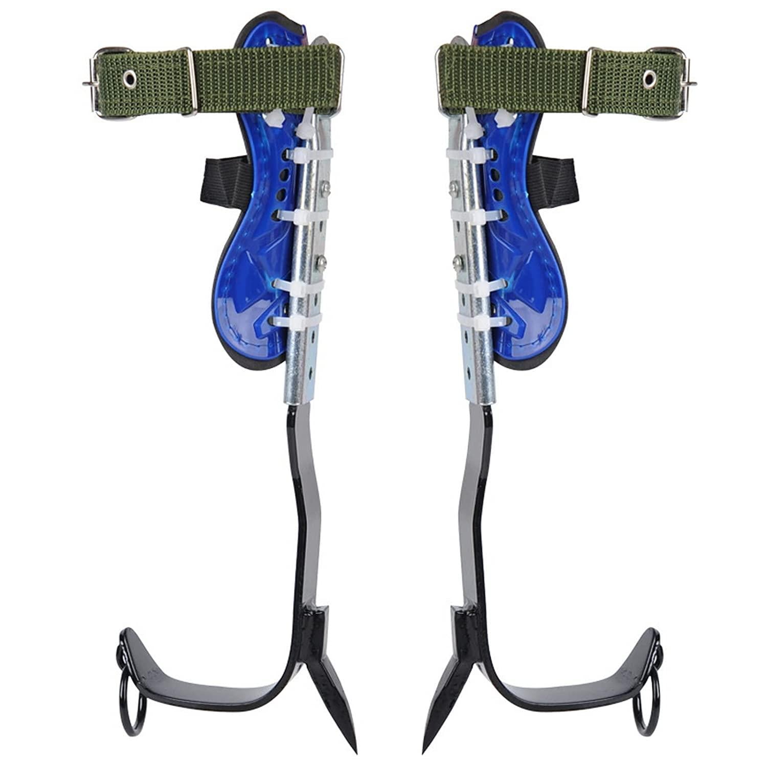 Tree Climbing Nail Set, Adjustable Tree Gear, Straight Climbing Shoes, Hunting, Observation and PicClimbing Nail Hunting Equipment