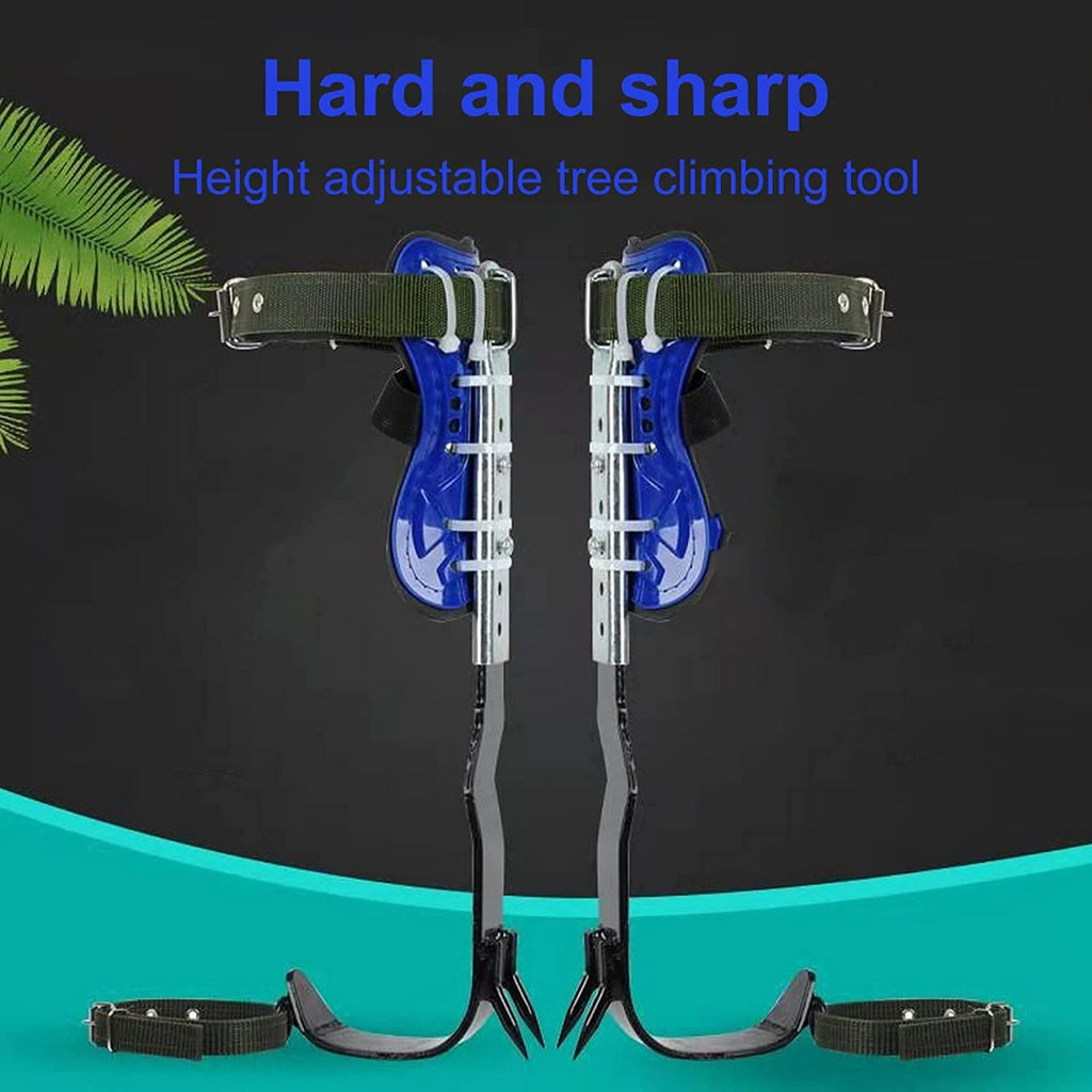 Tree Climbing Nail Set, Adjustable Tree Gear, Straight Climbing Shoes, Hunting, Observation and PicClimbing Nail Hunting Equipment