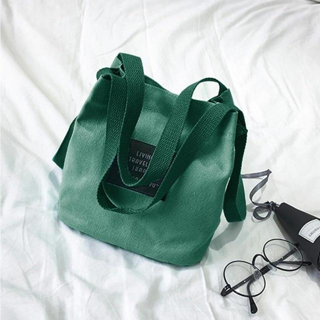 Bag - Mini Single Canvas Shoulder Bag