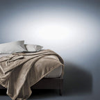 Sunbeam Queen Premium Soft Electric Heated Blanket Velveteen Plush 20 Heat Settings  Dual Controls  (Mushroom Beige)