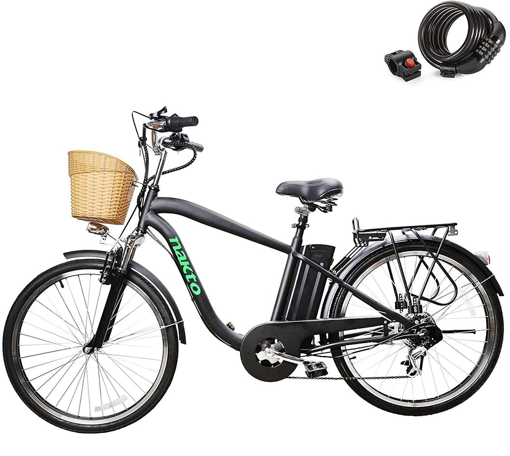 250W  6-Speed Gear Electric Bicycle with 36V10Ah Lithium Battery