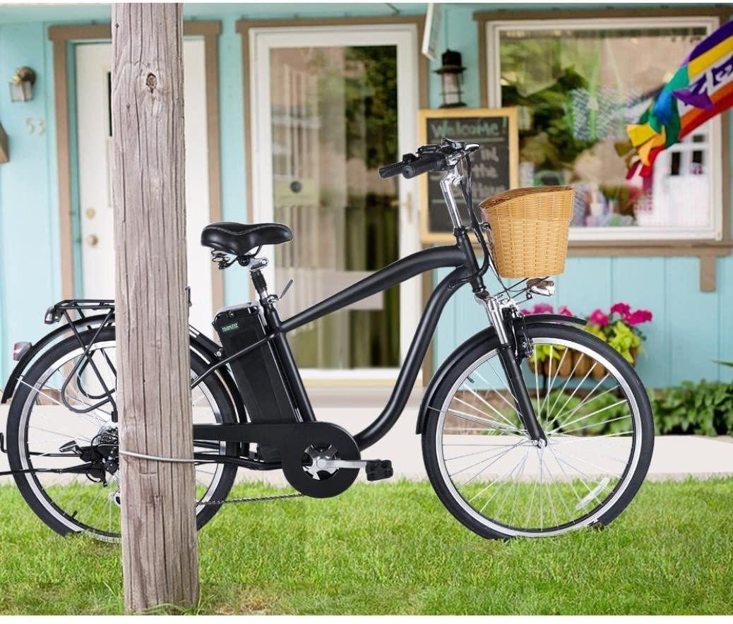 250W  6-Speed Gear Electric Bicycle with 36V10Ah Lithium Battery