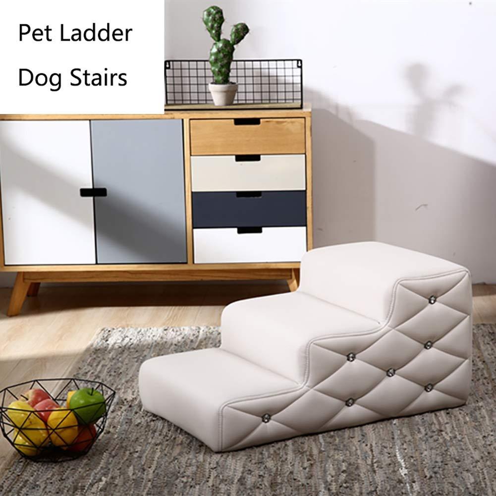 RUNWEI 3 Step Dog Stair Pet Stair Leisure Entertainment Toy Go to Bed Ladder Pet Stairs