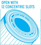 Unicel UHD-SR70 Sta-Rite 70 Sq Ft Replacement Cartridge Filter  Flo (2 Pack)