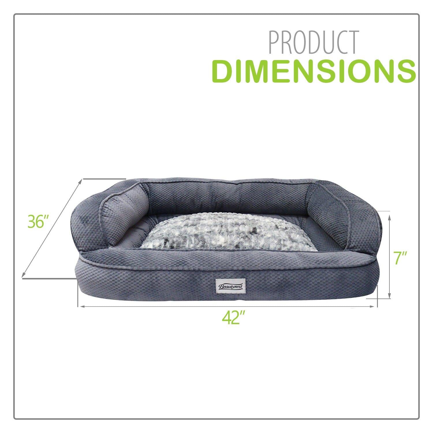 R2P Group Simmons Beautyrest Colossal Rest Premium Dog Bed