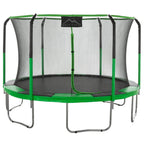 11 ft. Trampoline with Top Ring Enclosure System equipped with the Easy Assemble Feature