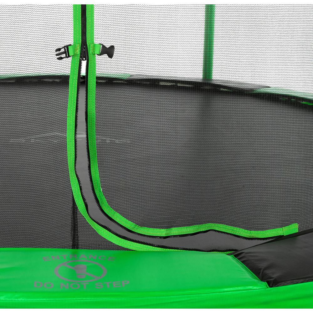 11 ft. Trampoline with Top Ring Enclosure System equipped with the Easy Assemble Feature