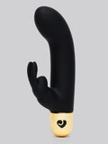 Lovehoney Frisky 10 Function G-Spot Silicone Rabbit Vibrator , Black | Black
