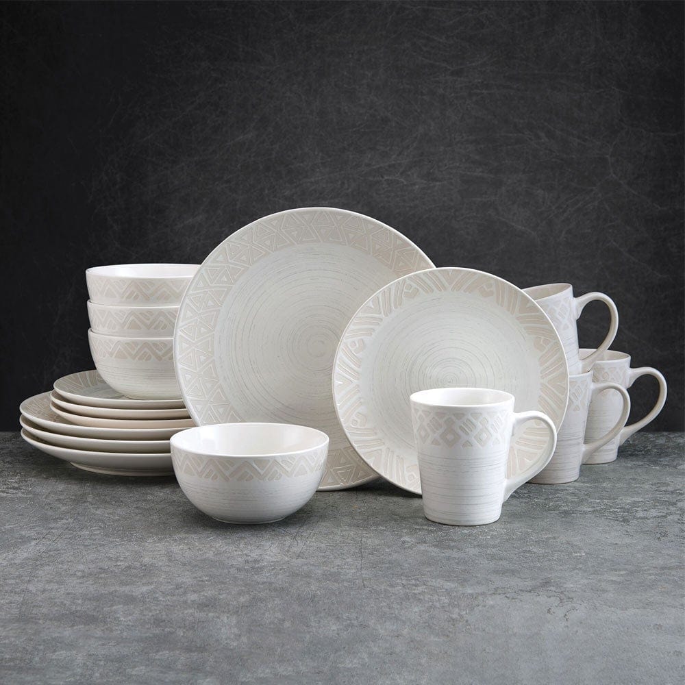 Vera 16 Piece Dinnerware Set, Service for 4
