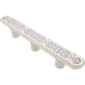 AquaStar Pool Products Channel Drain, Aquastar, 32", Flat Grate, For Concrete, White