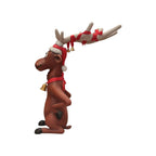 Funny Reindeer Statue - Reindeer Standing Upright Christmas Decor Statue 3.5FT