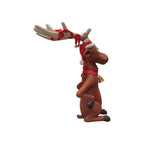 Funny Reindeer Statue - Reindeer Standing Upright Christmas Decor Statue 3.5FT
