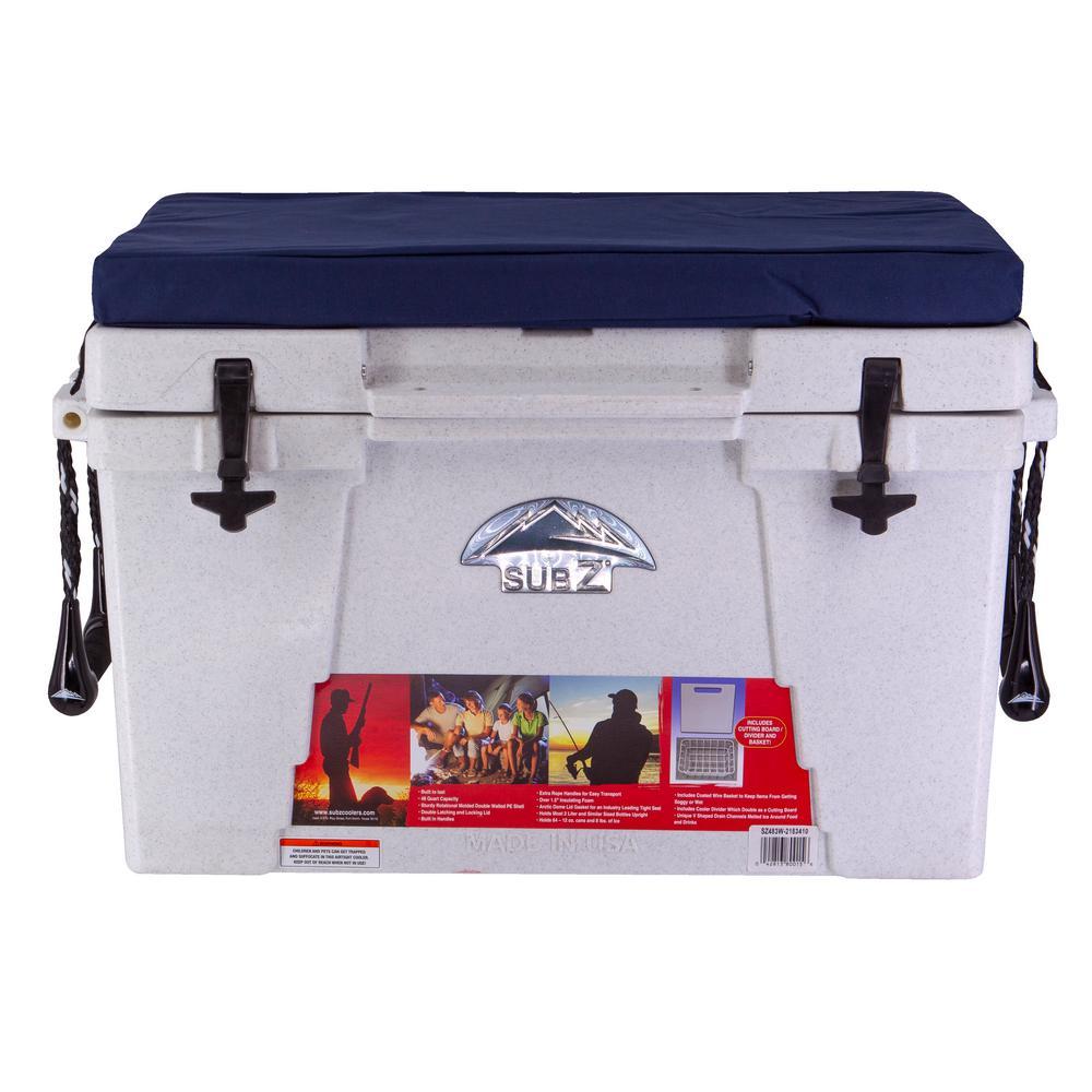 48 Qt. Hard Chest Cooler with Removable Seat Cushion
