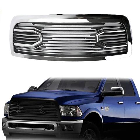 2010-2023 Ram 2500/3500 Big Horn Chrome Packaged Grille+Replacement Shell Generic