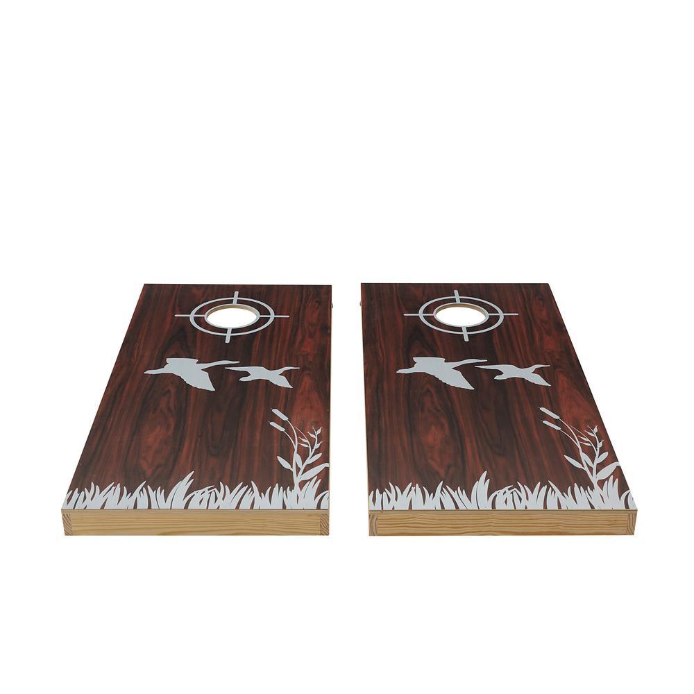 Lake Life Wood Cornhole Set