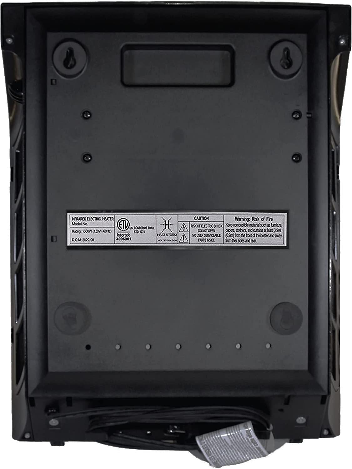 LUNX HS-1000-WX-WIFI WiFi Infrared Wall Heater, 1000 Watt