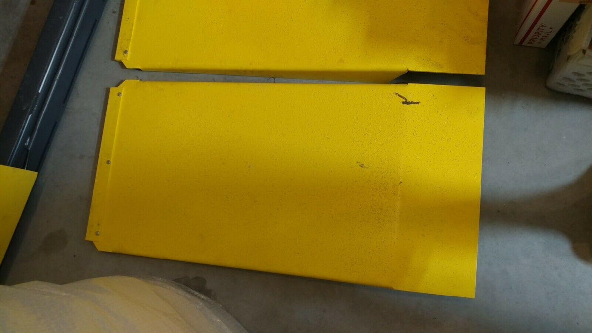 BendPak Yellow Steel Approach Ramp Kit Pair Set for HD-7 and HD-9 Lifts