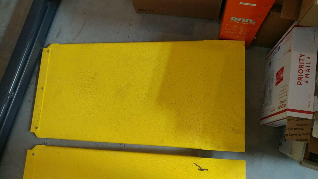 BendPak Yellow Steel Approach Ramp Kit Pair Set for HD-7 and HD-9 Lifts