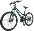 MOONCOOL Adult Mountain Bikes 20/24/ 26 Inch Mountain Bicycle, Disc Brakes Suspension Front Fork, 7-21 Speeds Options, Aluminum and Steel Frame Options, Mountain Bike for Adults Mens Womens