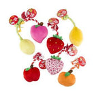 DollarItemDirect Dog Toy Plush with Rope &amp; Squeaker Fruit Shapes in PDQ, Case of 84
