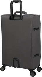 Citywide 29" Softside Checked 8 Wheel Spinner, Charcoal