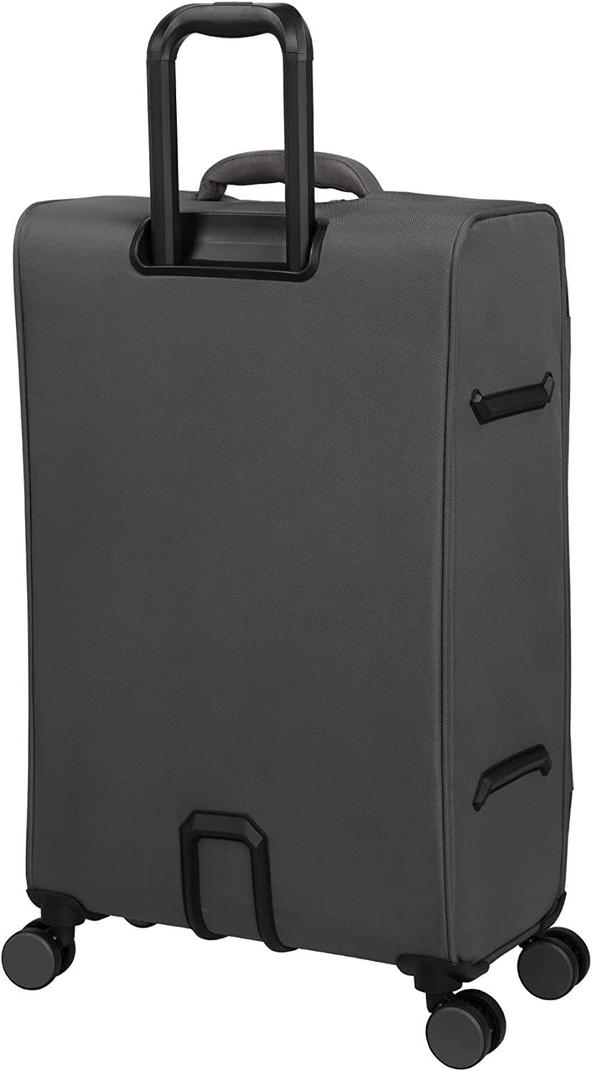 Citywide 3 Piece Softside 8 Wheel Spinner Set, Charcoal, 3 Pc