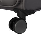 Citywide 29" Softside Checked 8 Wheel Spinner, Charcoal