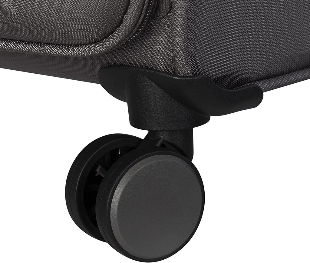 Citywide 3 Piece Softside 8 Wheel Spinner Set, Charcoal, 3 Pc